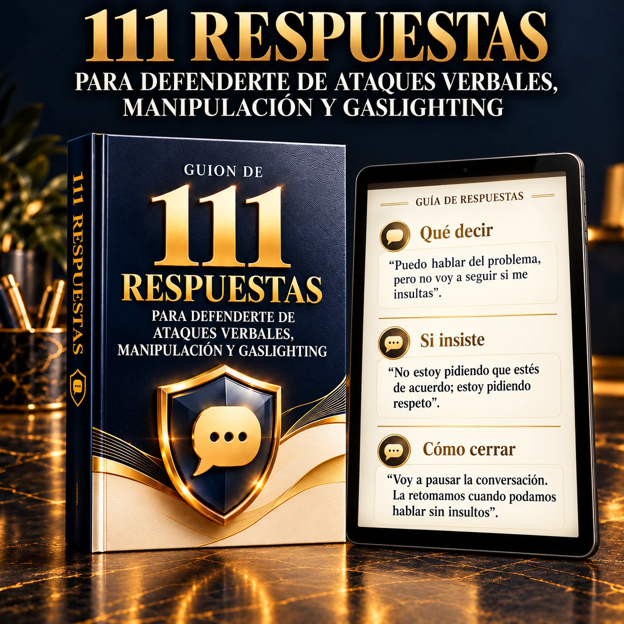 Manual y guía de respuestas del Guion de 111 Respuestas