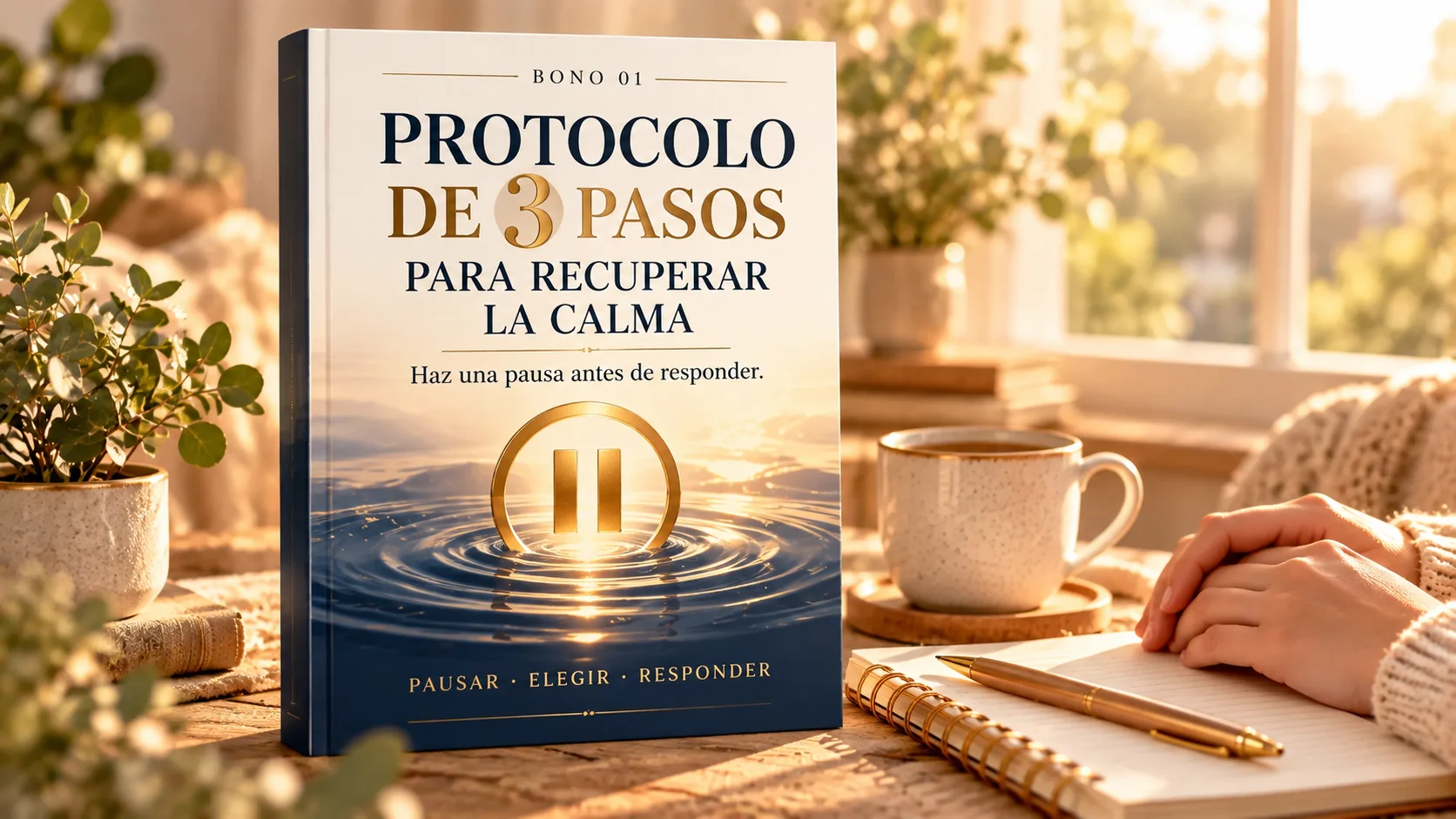 Protocolo de 3 pasos para recuperar la calma